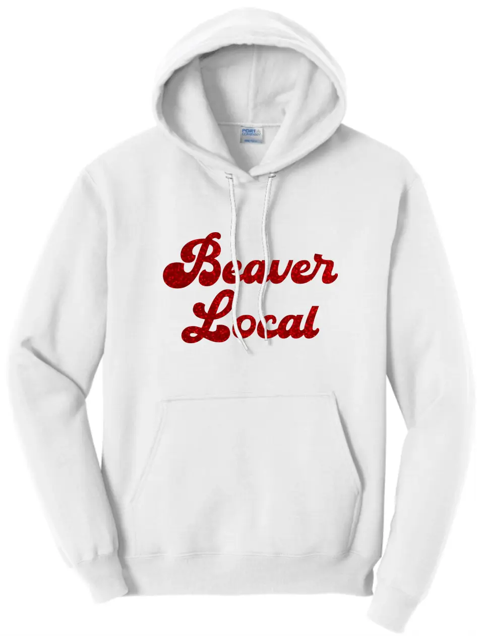 Beaver Local Glitter 01 Core Fleece Pullover Hooded Sweatshirt