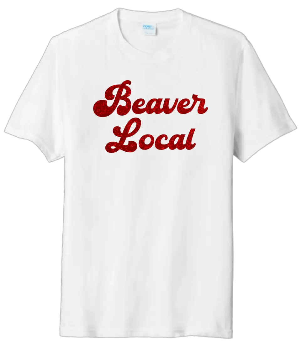 Beaver Local Glitter 01 Tri-Blend Tee