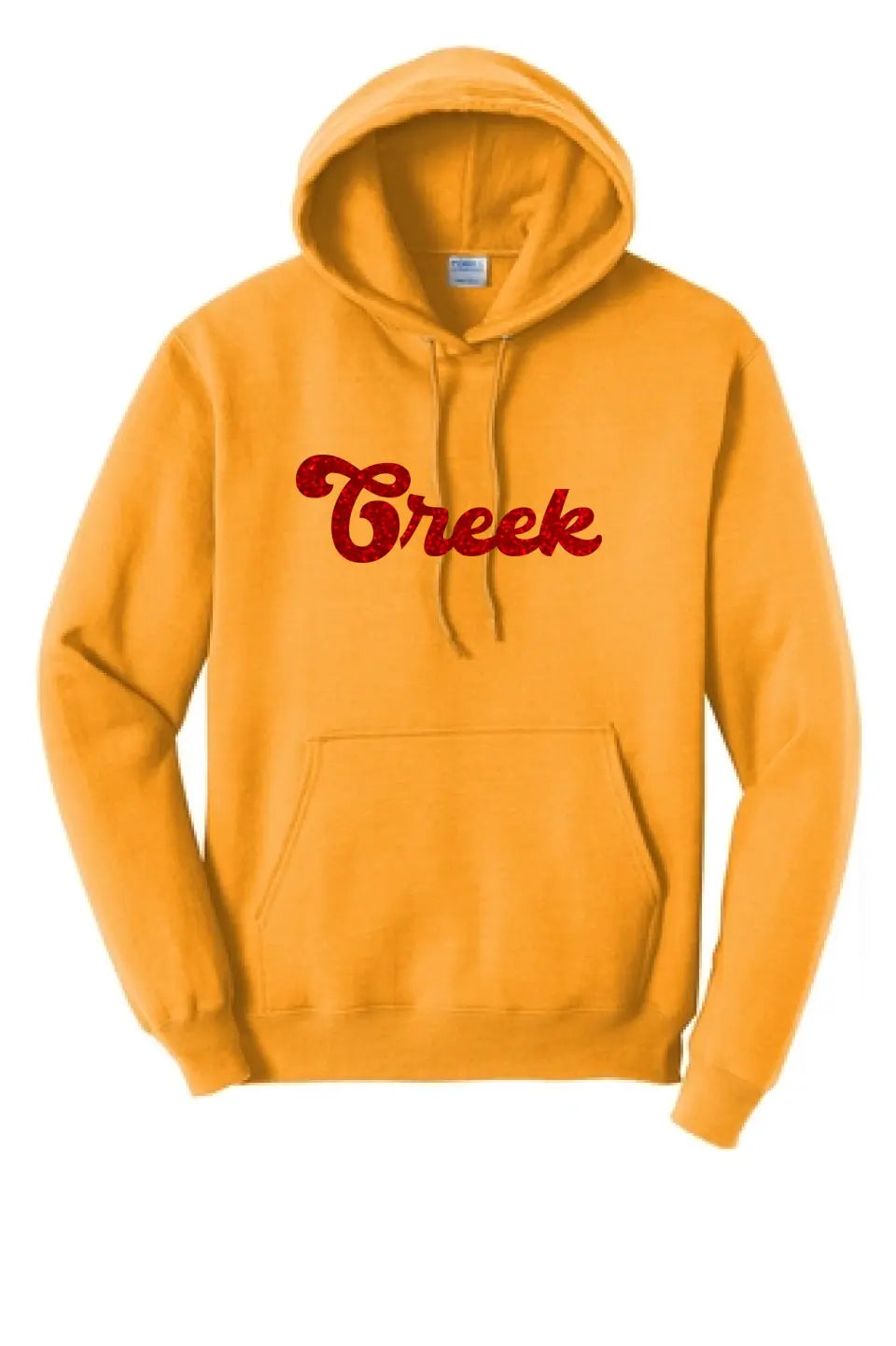Indian Creek Glitter 01 Core Fleece Pullover Hooded Sweatshirt
