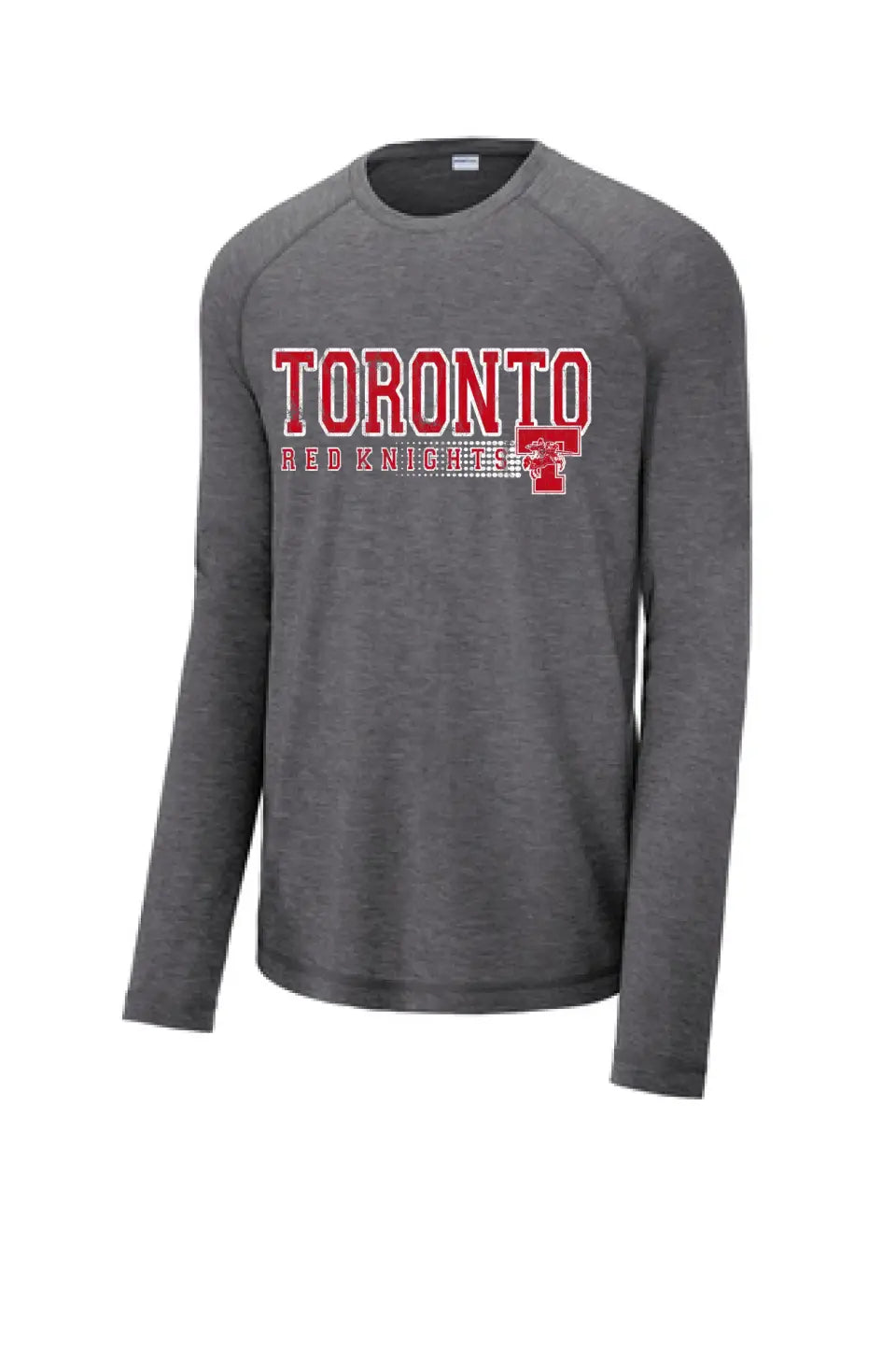 Toronto Red Knights 2023-09 Long Sleeve Tri-Blend Wicking Raglan Tee