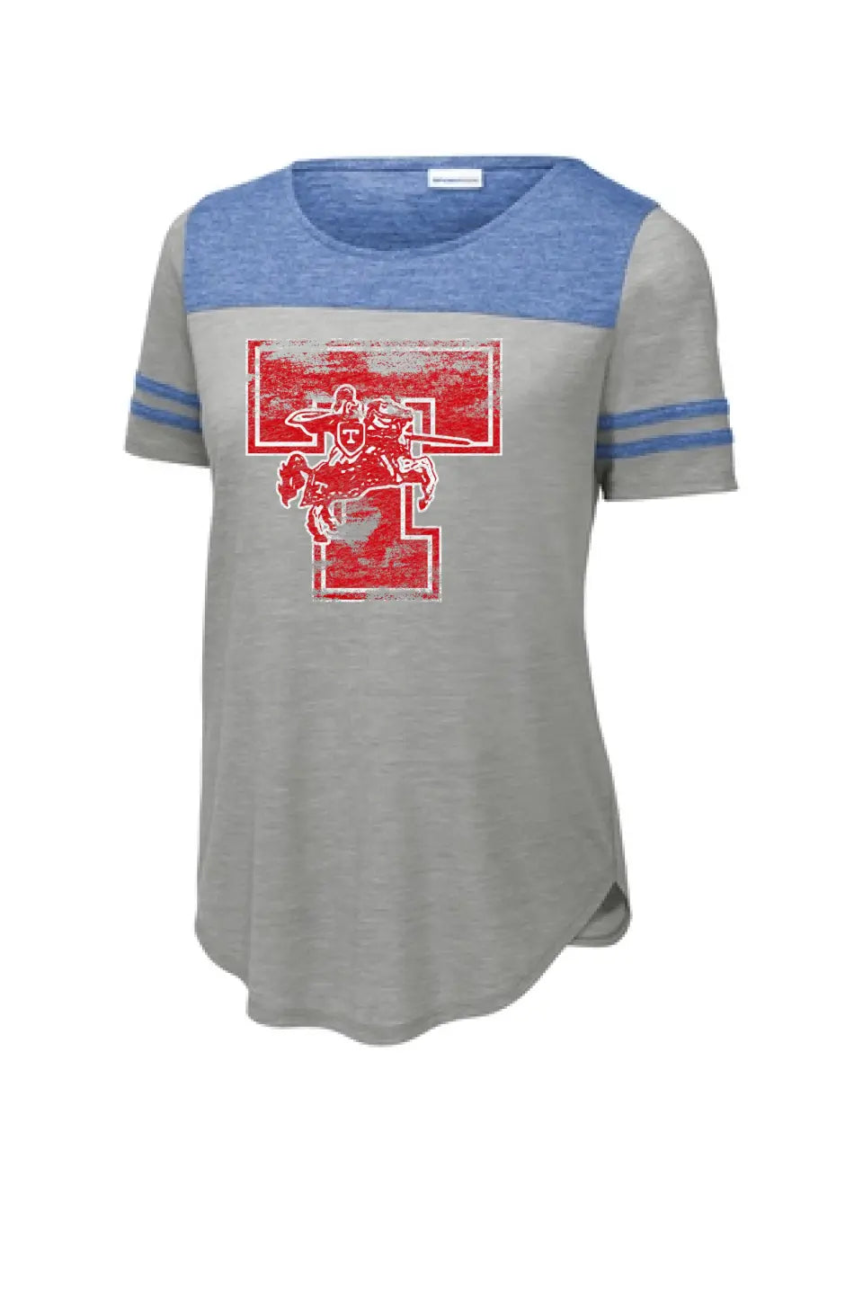 Toronto Red Knights 2023-02 Ladies PosiCharge Tri-Blend Wicking Fan Tee