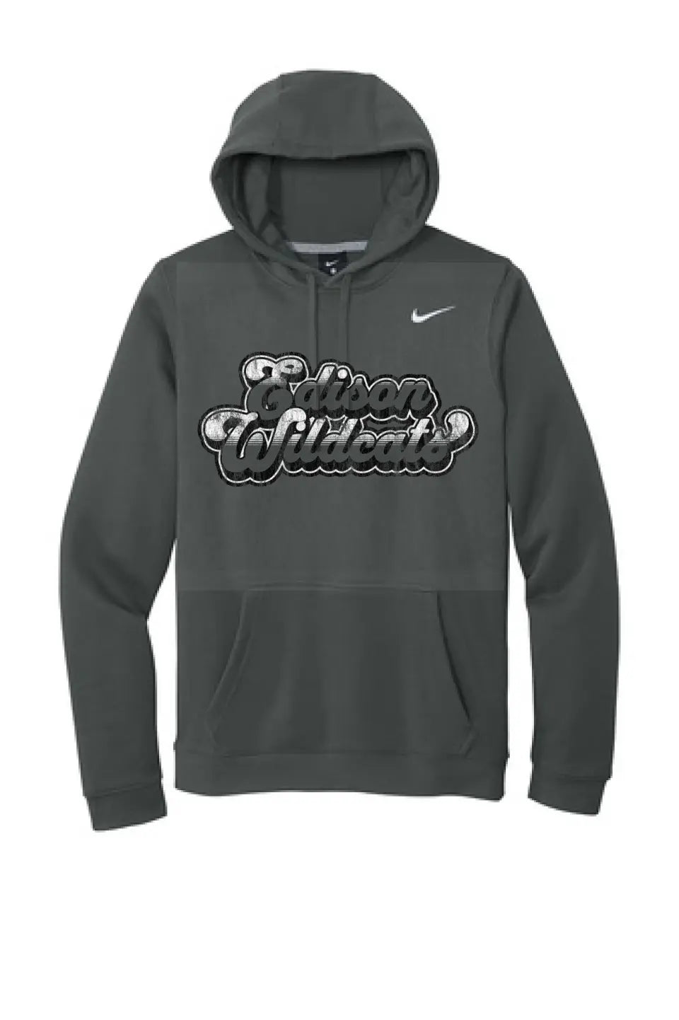 Edison Wildcats 2023-04 Nike Club Fleece Pullover Hoodie