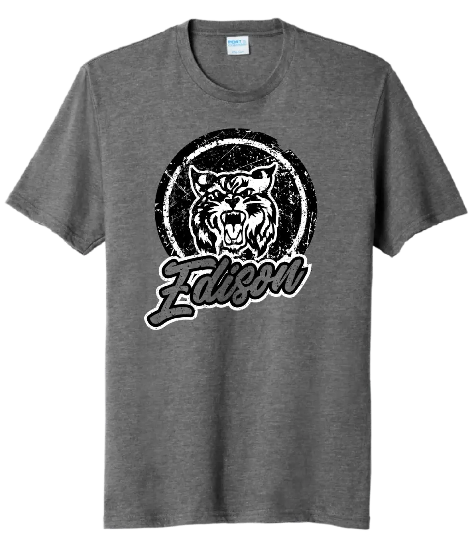 Edison Wildcats 2023-01 Tri-Blend Tee