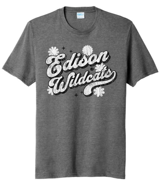 Edison Wildcats 2023-08 Tri-Blend Tee