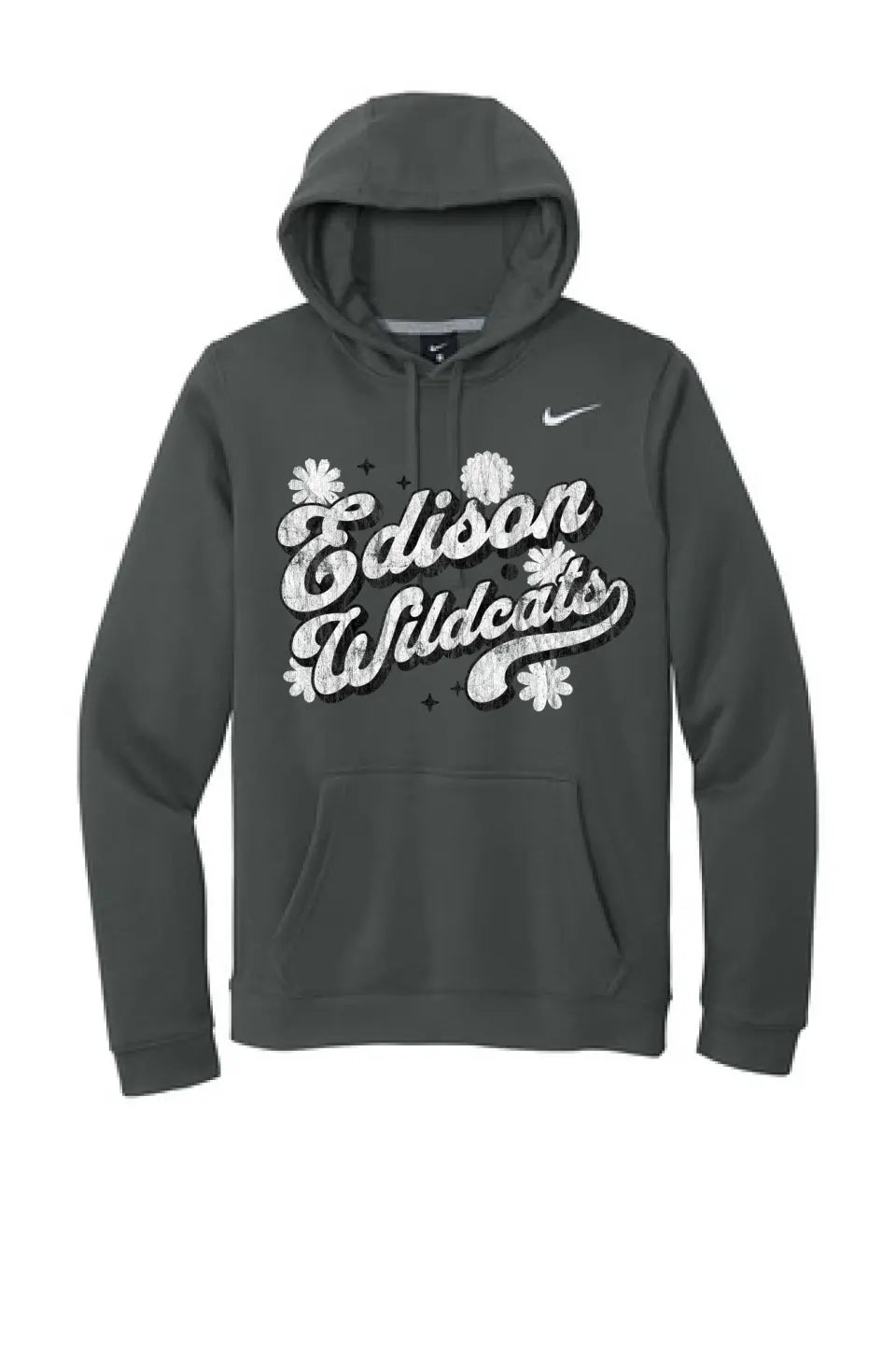 Edison Wildcats 2023-08 Nike Club Fleece Pullover Hoodie
