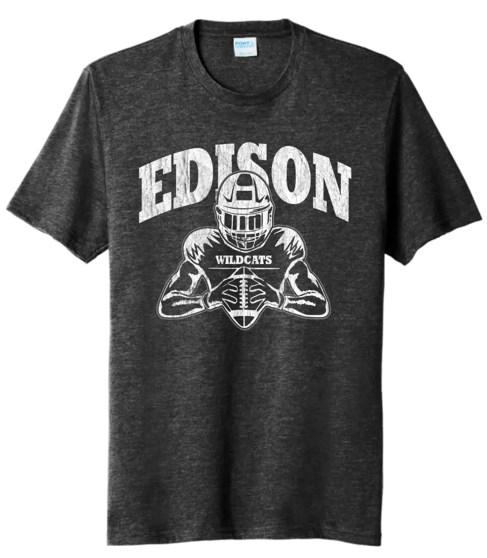 Edison Wildcats 2023-02 Tri-Blend Tee