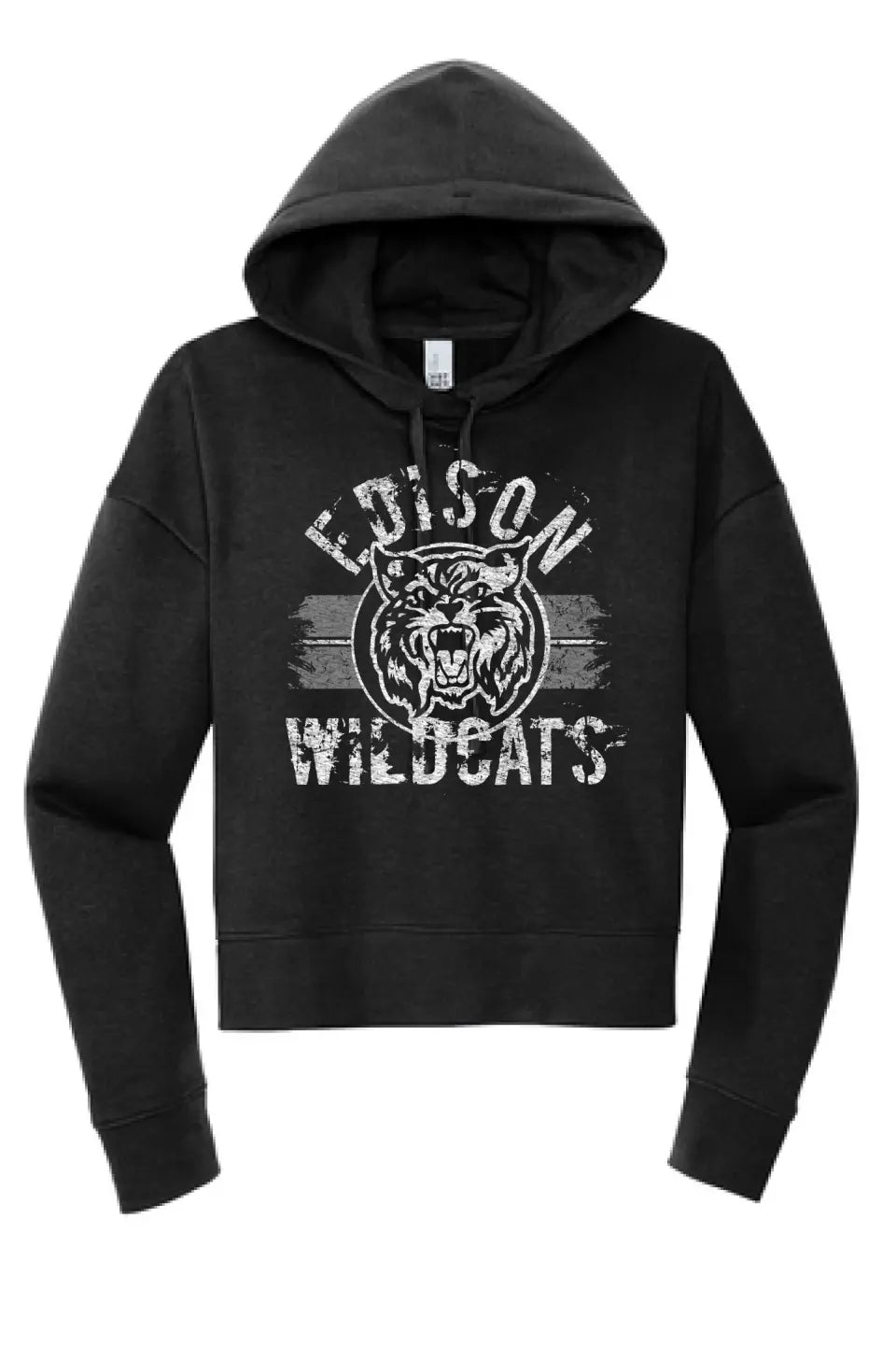 Edison Wildcat 2023-03 Distressed Women's V.I.T. Fleece Hoodie