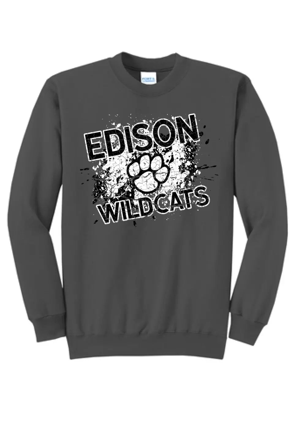 Edison Splatter Core Fleece Crewneck Sweatshirt