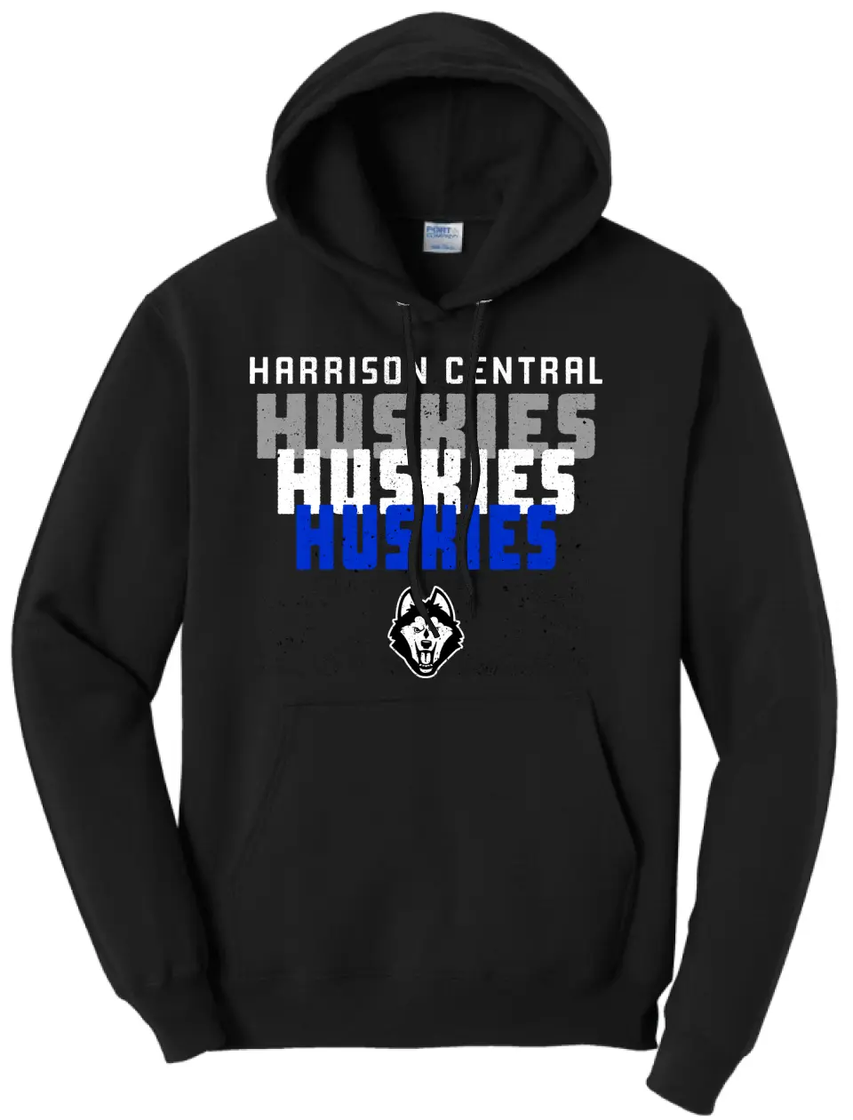 Huskies Huskies Huskies Fleece Pullover Hooded Sweatshirt