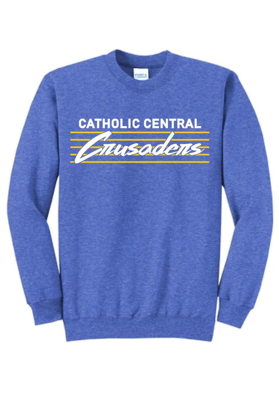 Steubenville Catholic Central Thunderstorm Core Fleece Crewneck Sweatshirt