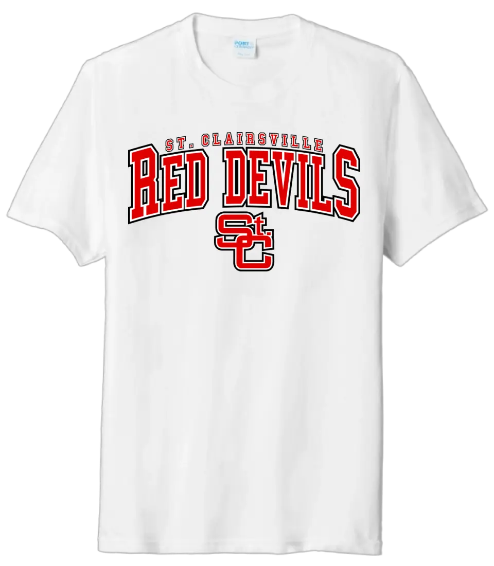 St. Clairsville St. C Arch Tri-Blend Tee