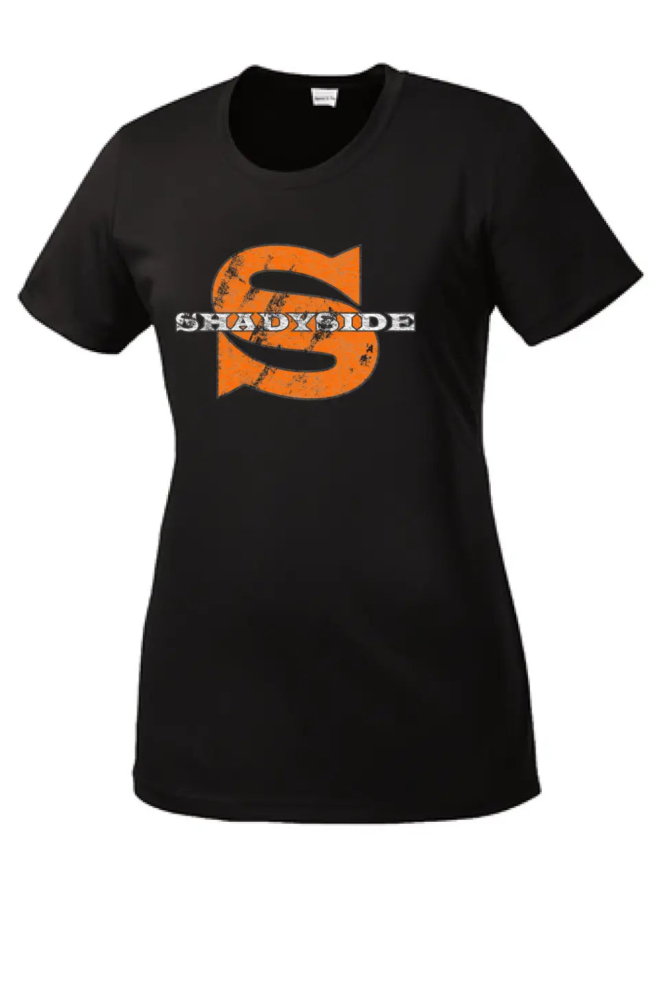 Shadyside Distressed Wide Latin Ladies Competitor Tee