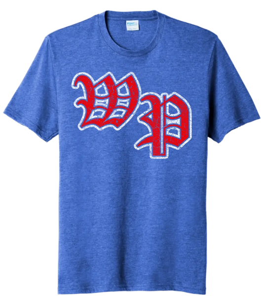Wheeling Park WP Old English Tri-Blend Tee