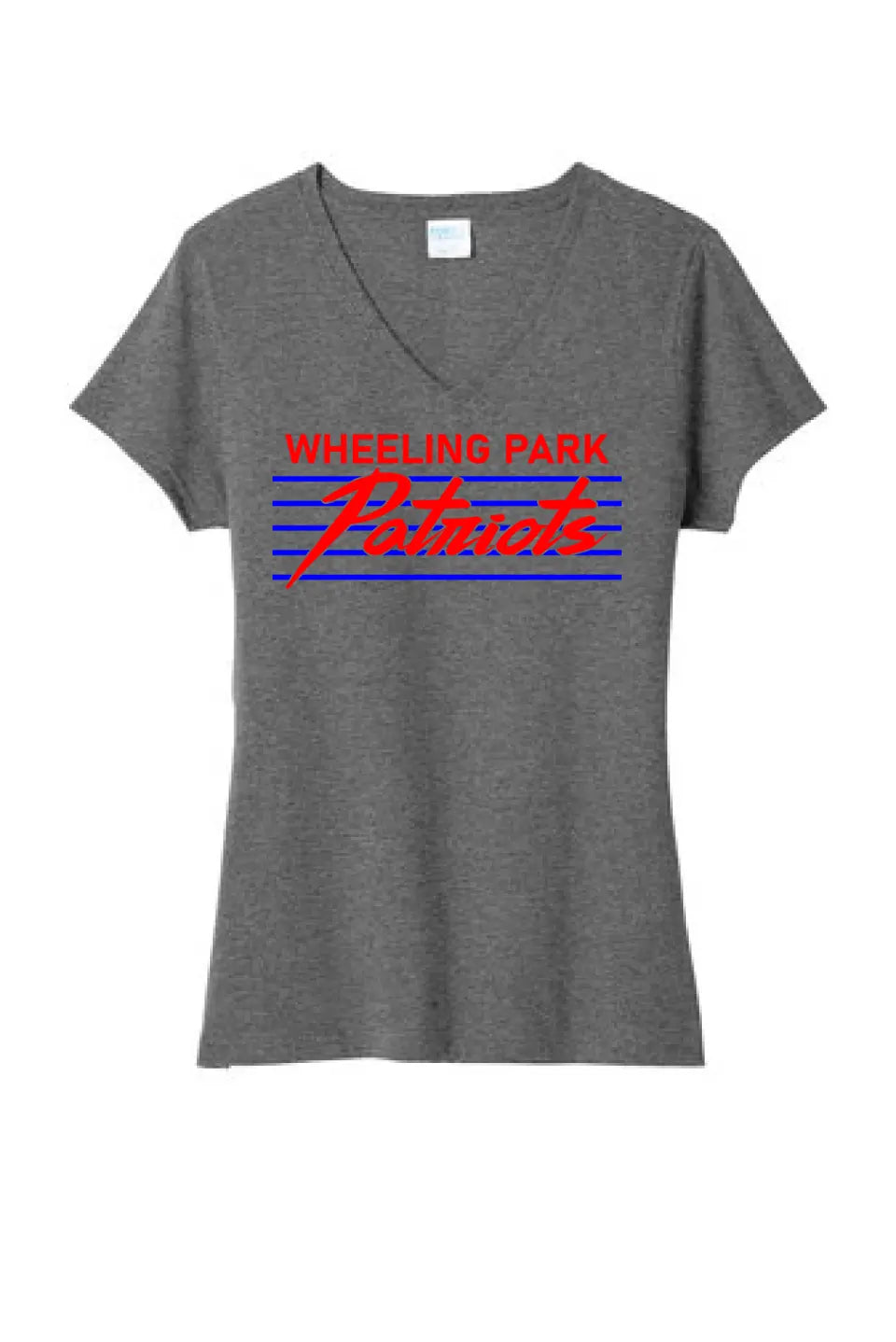 Wheeling Park Thunderstuck Ladies Tri-Blend V-Neck Tee