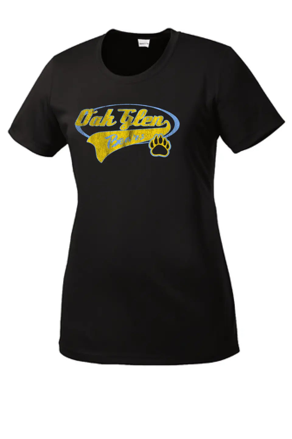 Oak Glen Distressed Tail Ladies Competitor Tee