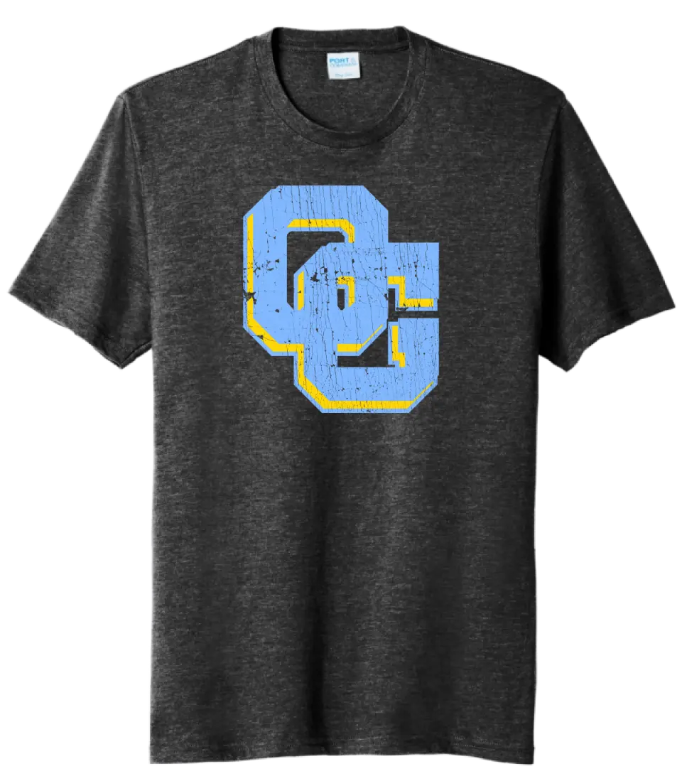 Oak Glen Distressed OG Logo Tri-Blend Tee