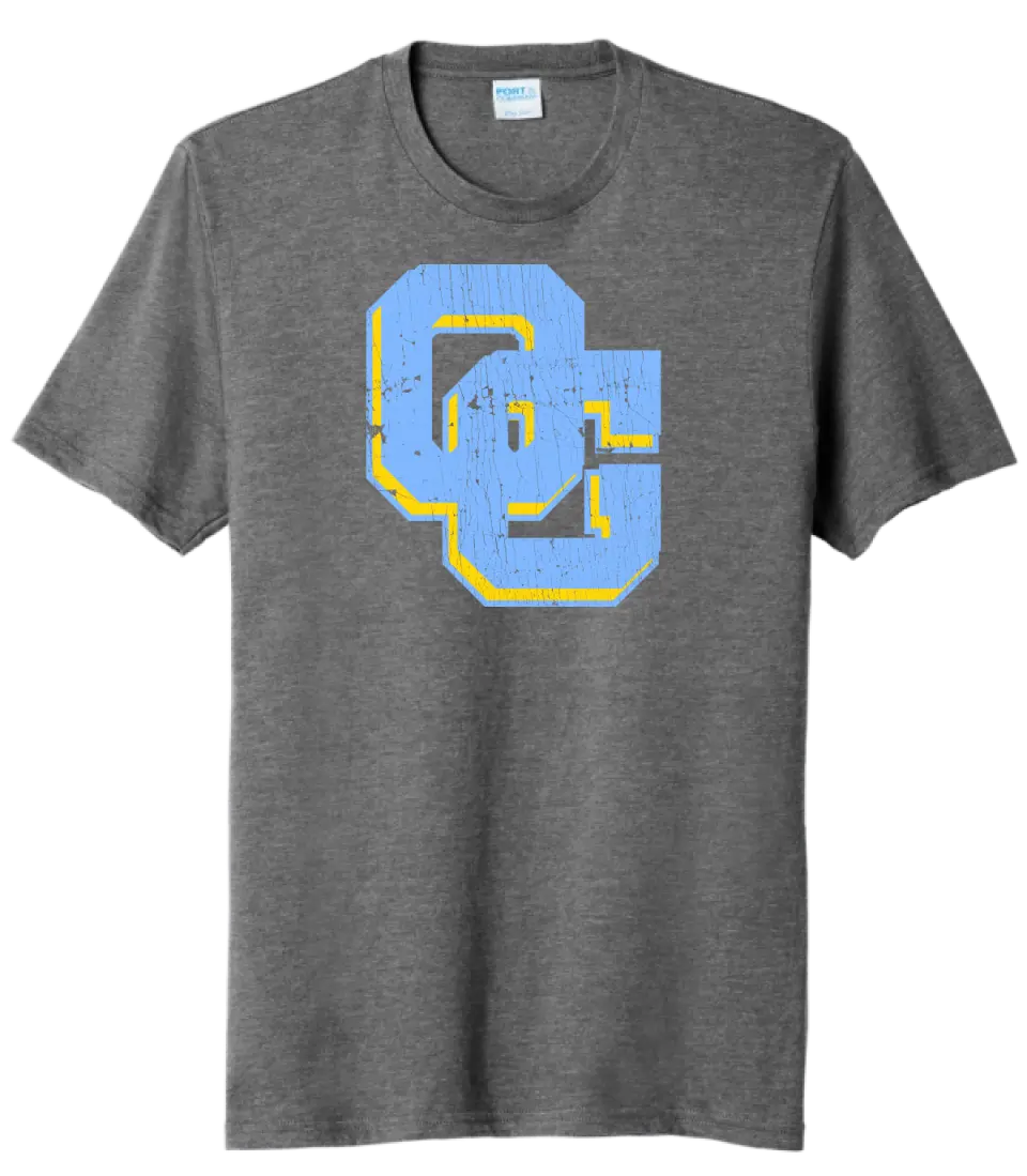 Oak Glen Distressed OG Logo Tri-Blend Tee