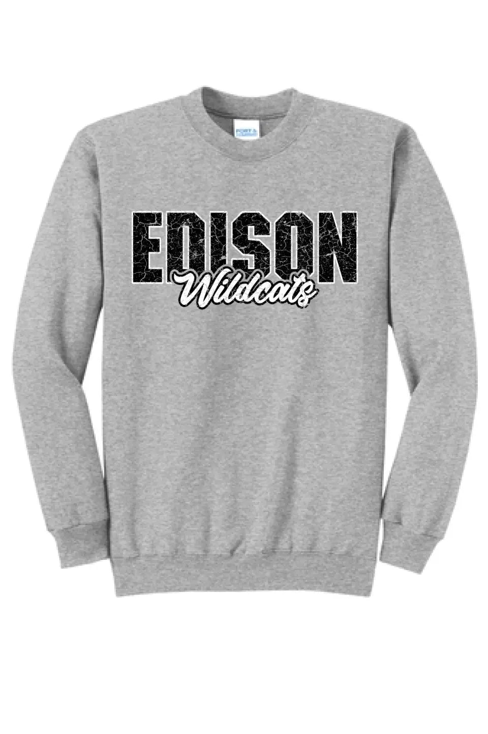 Edison Cracked Core Fleece Crewneck Sweatshirt