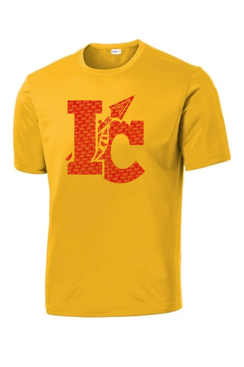 Indian Creek Distressed IC Text PosiCharge Competitor Tee