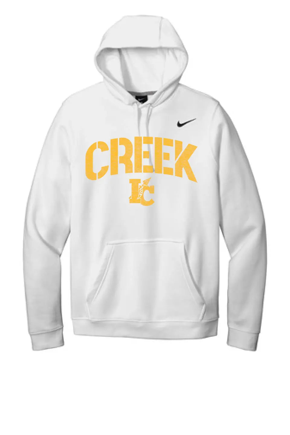 Indian Creek Distressed Stamp Nike Club Fleece Pullover Hoodie