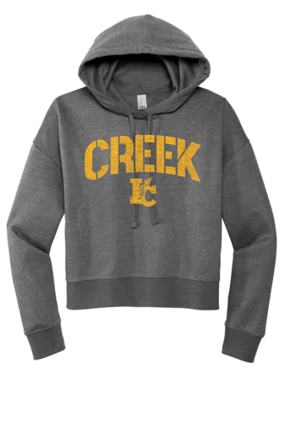 Indian Creek Distressed Stamp Women's V.I.T. Fleece Hoodie