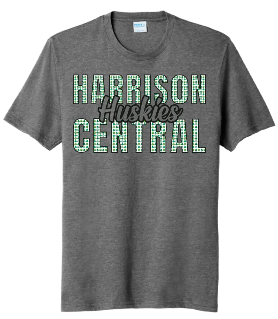 St. Patrick's Day- Harrison Central Tri-Blend Tee