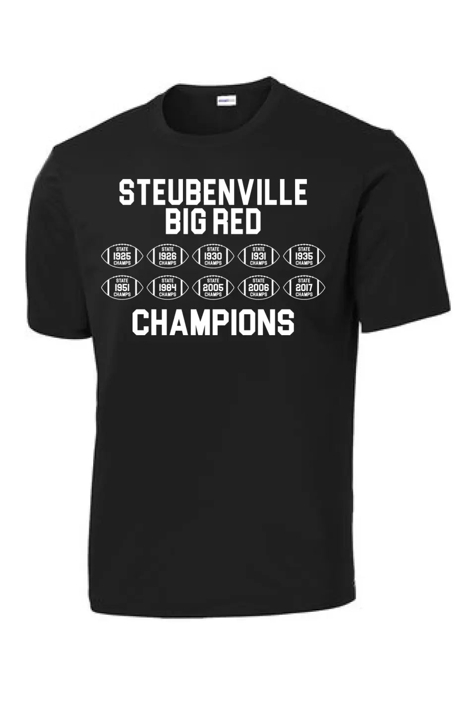 Steubenville Big Red Champions PosiCharge Competitor Tee