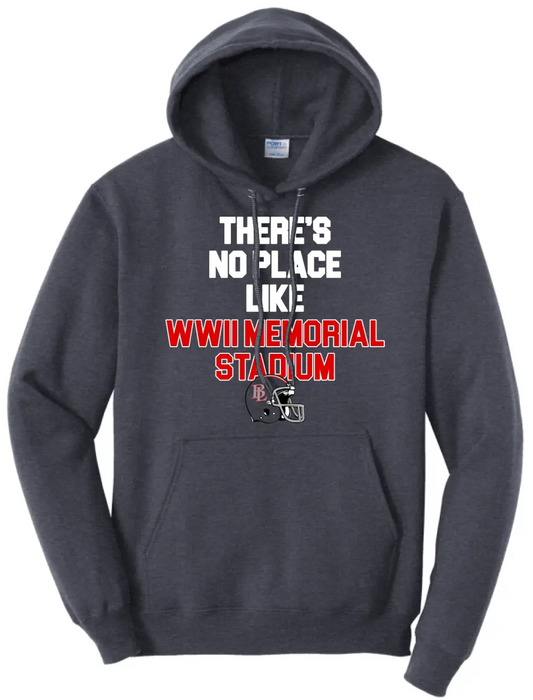Buckeye Local No Place Like Home Core Fleece Pullover Hooded Sweatshirt