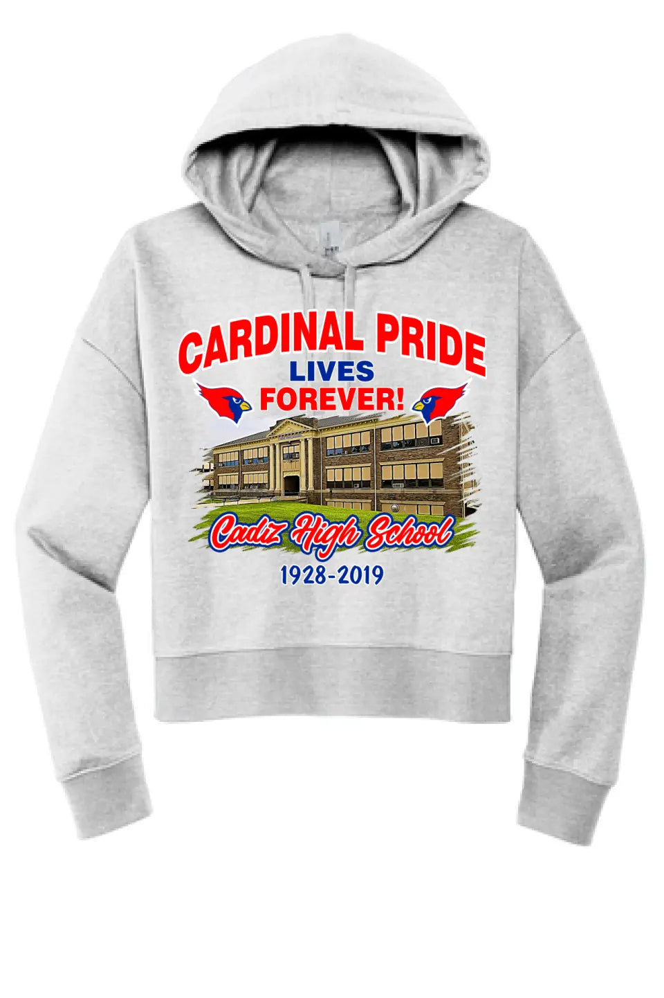 Cadiz Cardinal Pride Lives Forever Women's V.I.T. Fleece Hoodie