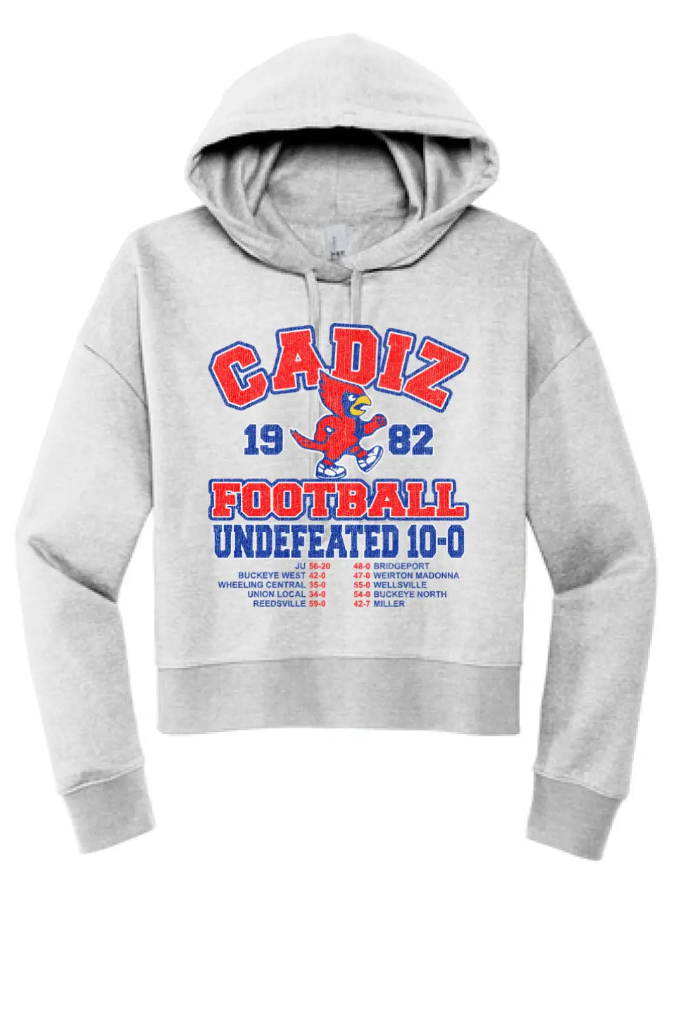 Cadiz Cardinals 1982 Football Women's V.I.T. Fleece Hoodie