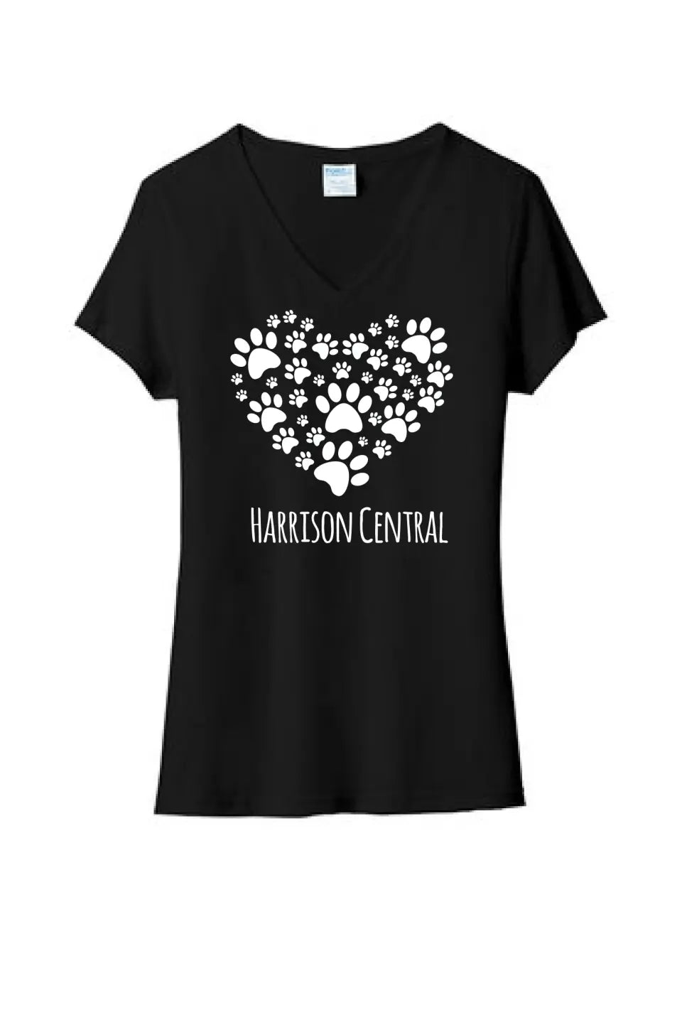 Harrison Central 2023-37 Ladies Tri-Blend V-Neck Tee