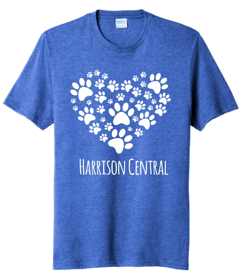 Harrison Central 2023-37 Tri-Blend Tee