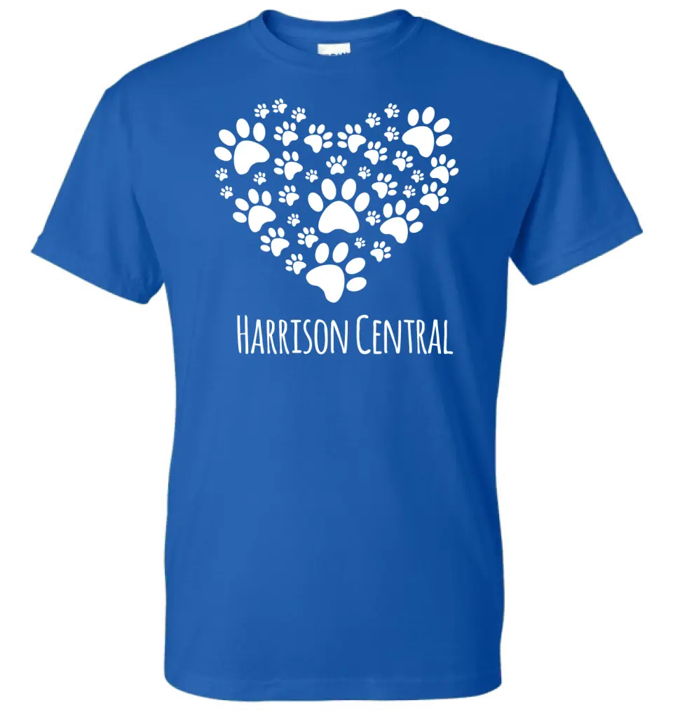 Harrison Central 2023-37 Gildan DryBlend T-Shirt