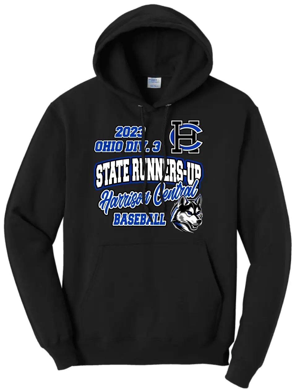 Harrison Central Baseball 2023 State Runners-Up Core Fleece Hoodie