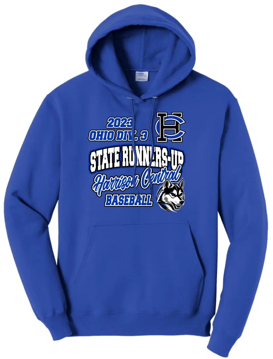 Harrison Central Baseball 2023 State Runners-Up Core Fleece Hoodie