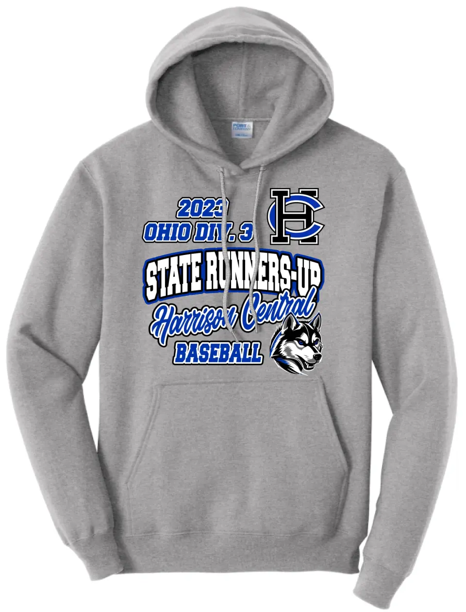Harrison Central Baseball 2023 State Runners-Up Core Fleece Hoodie