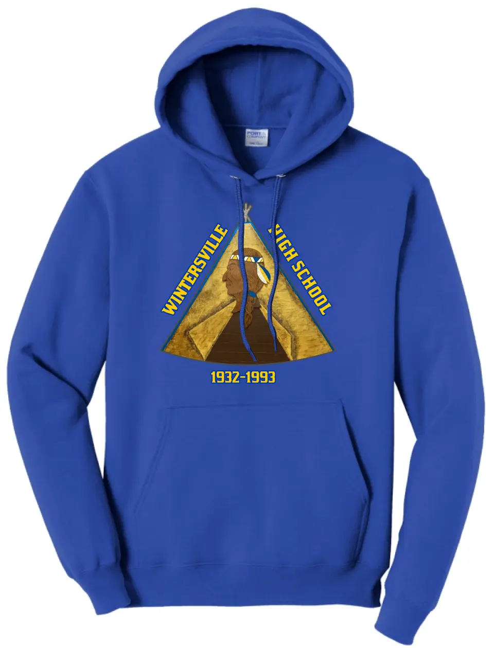 Wintersville Warriors High School Teepee Core Fleece Hoodie