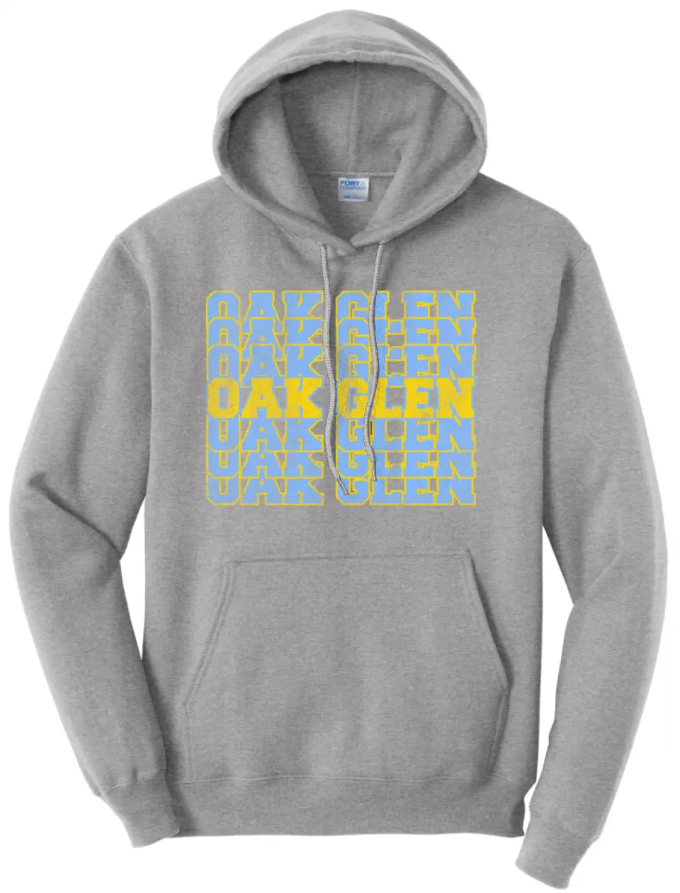 Oak Glen Distressed Repeating Core Fleece Hoodie