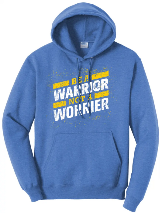 Wintersville Warriors Be A Warrior Not A Worrier Core Fleece Hoodie