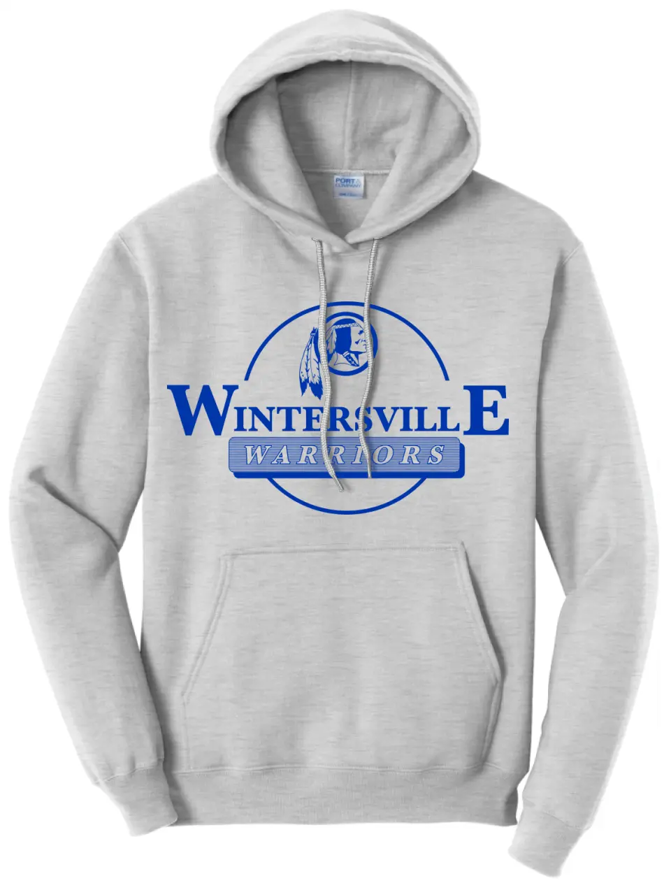 Wintersville Warriors Circle Banner Core Fleece Hoodie