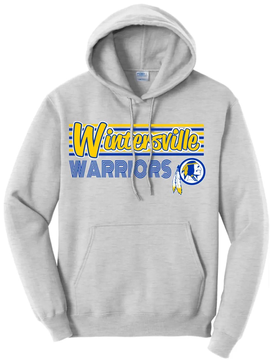 Wintersville Warriors Lines Core Fleece Hoodie