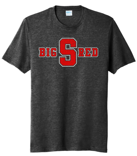 Steubenville Big Red Distressed S Tri-Blend Tee