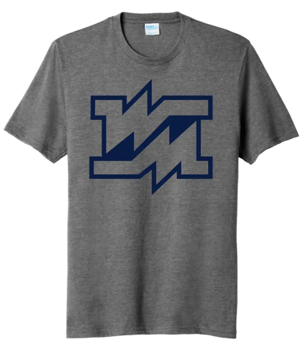 Weirton Madonna Logo Tri-Blend Tee