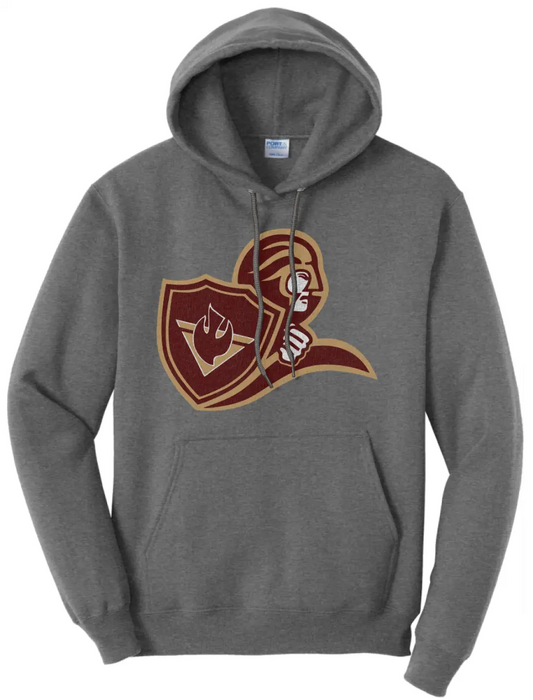 Trinity Christain Distressed Logo Core Fleece Hoodie