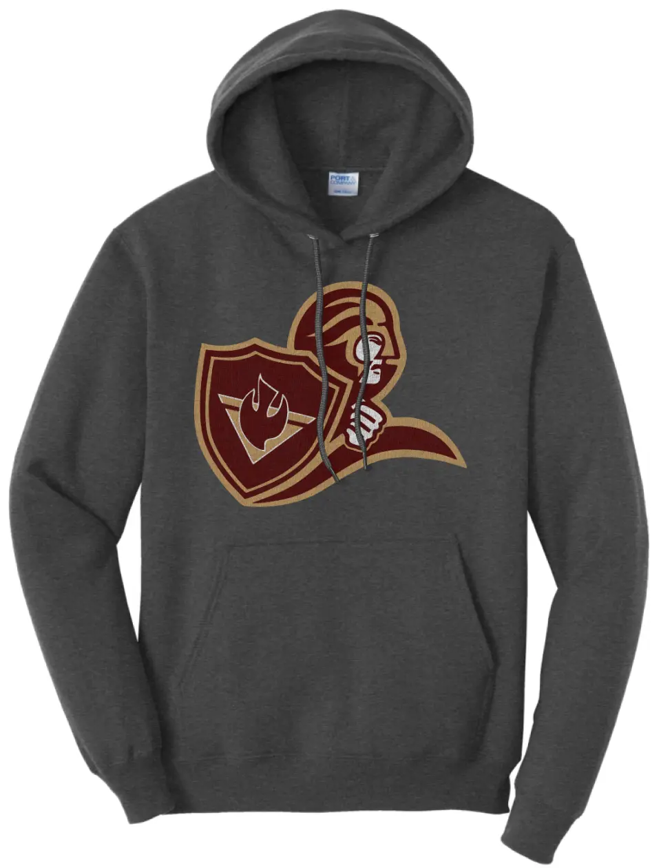 Trinity Christain Distressed Logo Core Fleece Hoodie