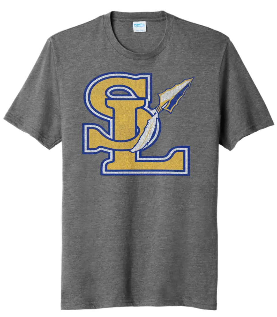 Southern Local Distressed Logo Tri-Blend Tee