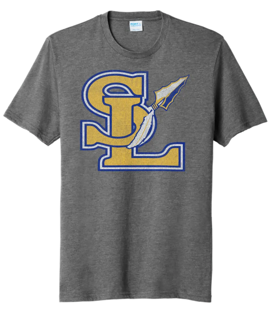 Southern Local Distressed Logo Tri-Blend Tee