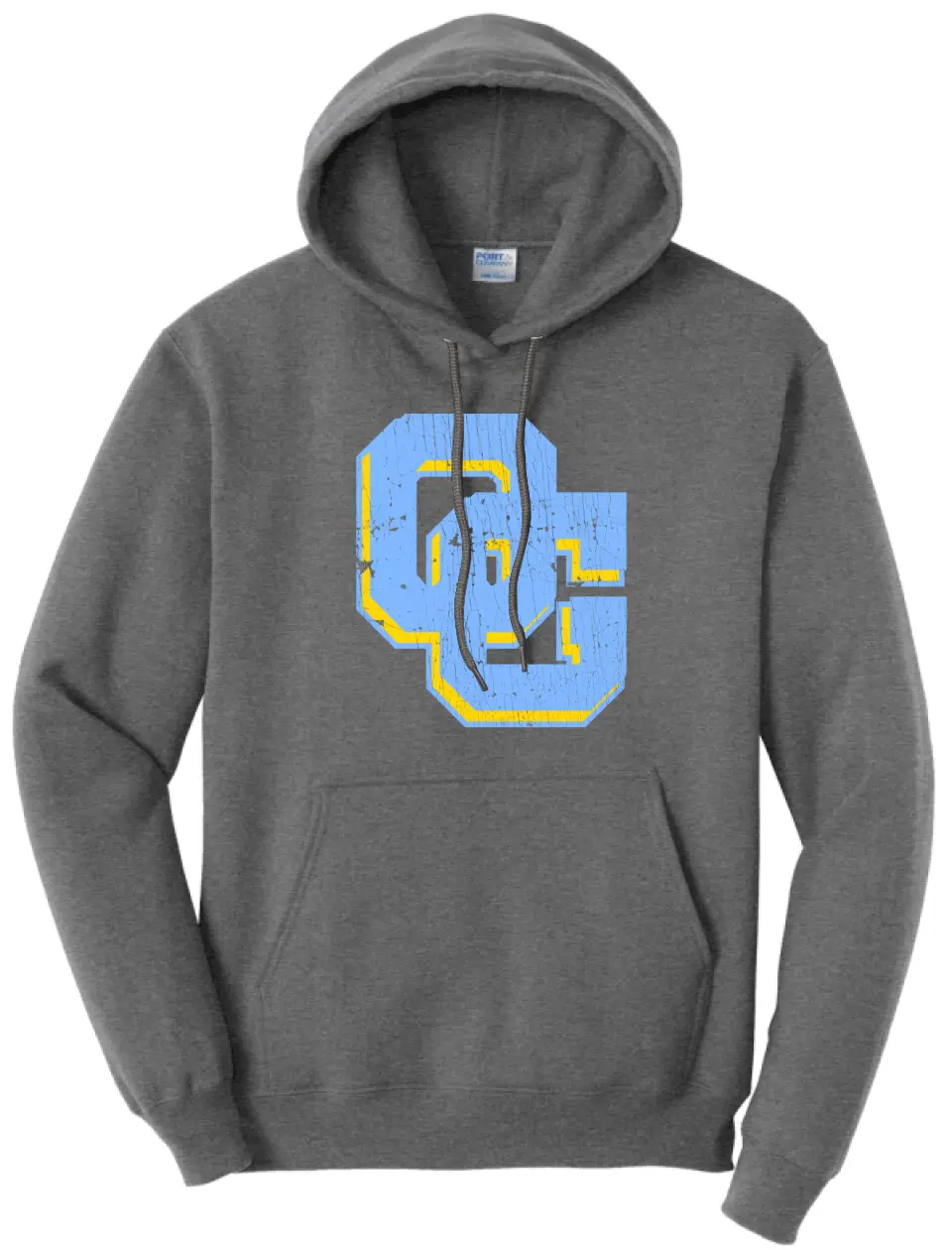 Oak Glen Distressed Logo Core Fleece Hoodie