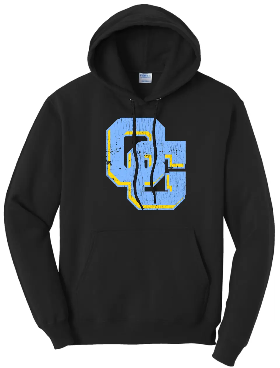Oak Glen Distressed Logo Core Fleece Hoodie