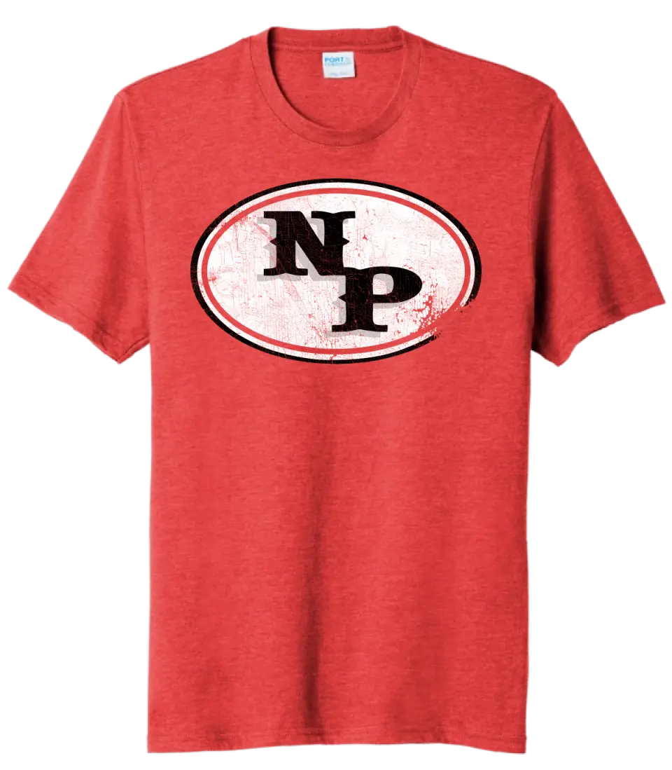 New Philadelphia Distressed Logo Tri-Blend Tee